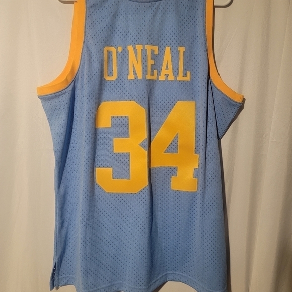 Shaquille O'Neal 2001-02 LA Lakers MPLS Mitchell & Ness Swingman Jersey Size XL - Picture 4 of 6